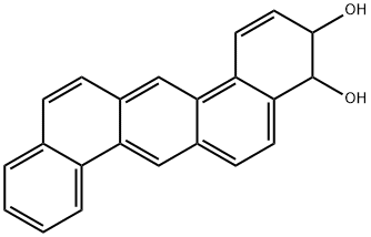 dibenzoanthracene-3,4-dihydrodiol 结构式