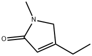 2H-Pyrrol-2-one,4-ethyl-1,5-dihydro-1-methyl-(9CI) 结构式