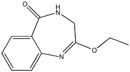 5H-1,4-Benzodiazepin-5-one,2-ethoxy-3,4-dihydro-(9CI) 结构式