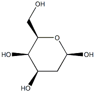 2-脱氧-BETA-D-半乳糖 结构式