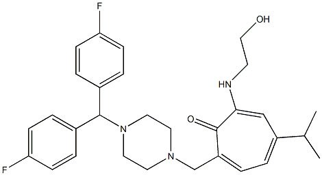 化合物 U 92032 结构式