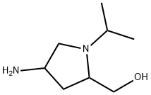 2-Pyrrolidinemethanol,4-amino-1-(1-methylethyl)-(9CI) 结构式