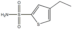 2-Thiophenesulfonamide,4-ethyl-(9CI) 结构式