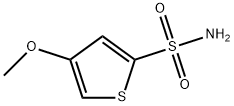 4-甲氧基噻吩-2-磺酰胺 结构式