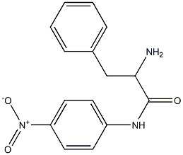 DL-苯丙氨酸 结构式