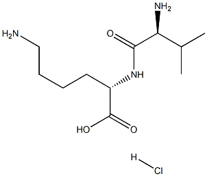 VAL-LYS HYDROCHLORIDE 结构式