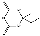 1,3,5-Triazine-2,4(1H,3H)-dione,6-ethyldihydro-6-methyl-(9CI) 结构式