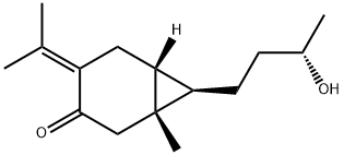(4S)-二氢莪术双环烯酮 结构式