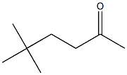 5,5-二甲基-2-己酮 结构式