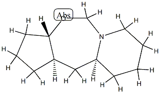 1H,5H-Cyclopenta[f]pyrido[1,2-c][1,3]oxazepine,decahydro-,(3a-alpha-,10a-bta-,11a-bta-)-(9CI) 结构式