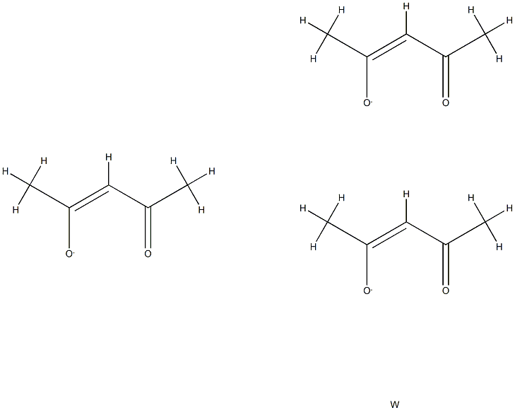 (Z)-4-OXOPENT-2-EN-2-OLATE,TUNGSTEN 结构式