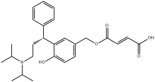 Fesoterodine Diol Fumarate Ester 结构式