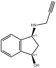 RAC-CIS-1-DESHYDROXYRASAGILINE 结构式