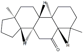 4,4-Dimethyl-5α-androstan-6-one 结构式