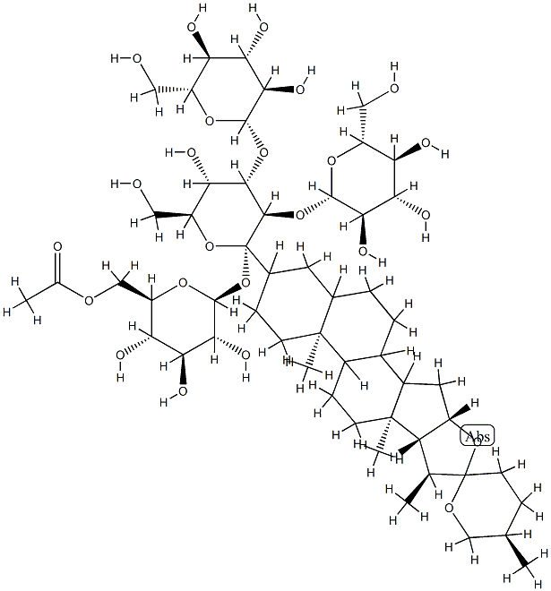 薤白苷D 结构式