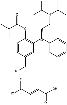 弗斯特罗定富马酸S异构体 结构式
