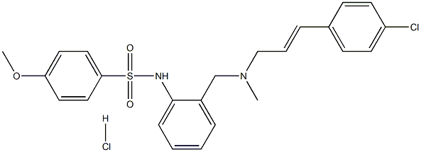 KN-92 盐酸盐 结构式