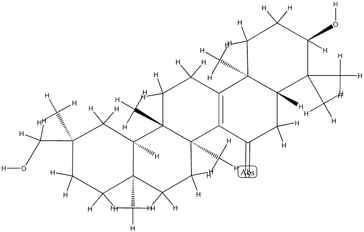 7-oxodihydrokarounidiol 结构式