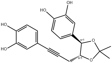 NYASICOL 1,2-ACETONIDE 结构式