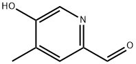 5-羟基-4-甲基吡啶甲醛 结构式