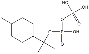 alpha-terpinyl pyrophosphate 结构式