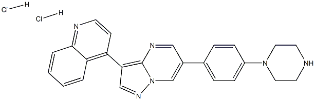 LDN-193189 2HCL 结构式