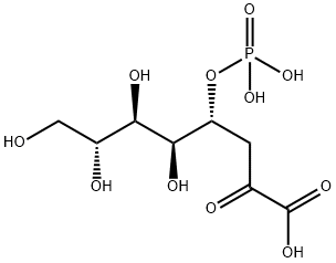 3-deoxy-2-octulosonate-4-phosphate 结构式