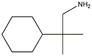 2-环己基-2-甲基丙烷-1-胺 结构式