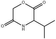 2,5-Morpholinedione,3-(1-methylethyl)-(9CI) 结构式
