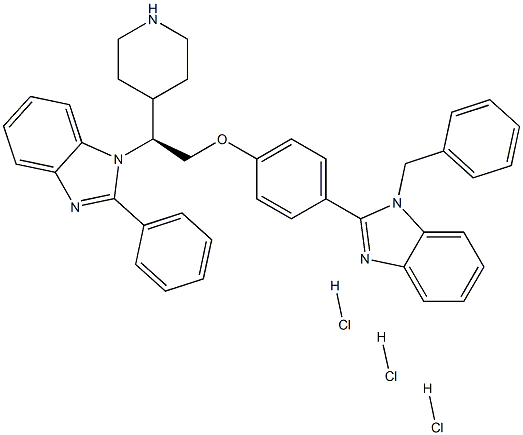 DELTARASIN HYDROCHLORIDE 结构式