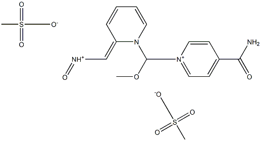 HI-6 DIMETHANESULPHONATE 结构式