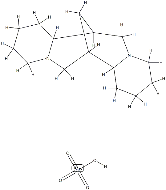 Sparteine monoperchlorate 结构式