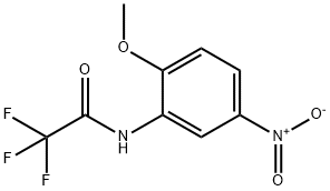 2,2,2-三氟-N-(2-甲氧基-5-硝基苯基)乙酰胺 结构式