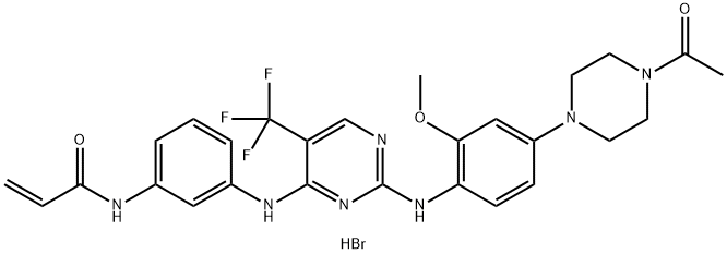 CO-1686 氢溴酸盐 结构式
