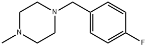 1-(4-fluorobenzyl)-4-methylpiperazine 结构式