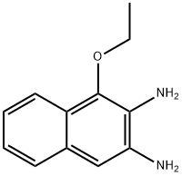2,3-Naphthalenediamine,1-ethoxy-(9CI) 结构式