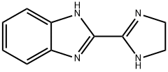 1H-Benzimidazole,2-(4,5-dihydro-1H-imidazol-2-yl)-(9CI) 结构式