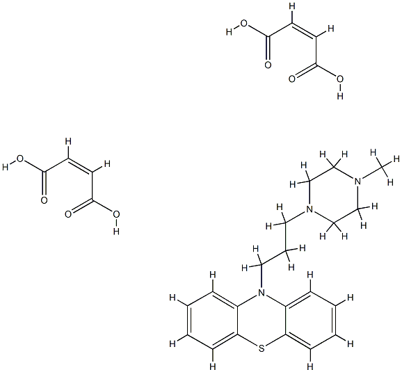 Perazine dimaleate 结构式