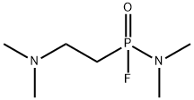 2-dimethylaminoethyl(dimethylamido)phosphonofluoridate 结构式