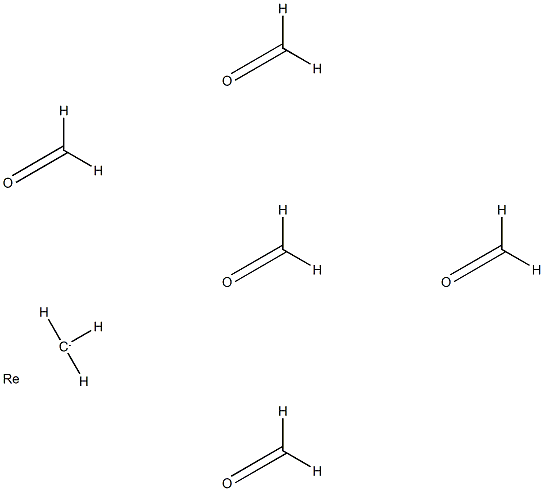 Rhenium,pentacarbonylmethyl-, (OC-6-21)- 结构式