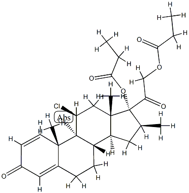 丙酸倍氯米松EP杂质O 结构式