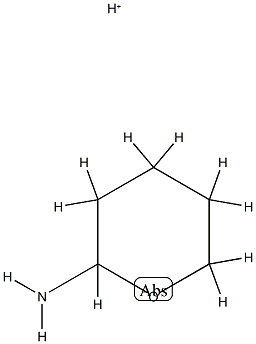 2H-Pyran-2-amine,tetrahydro-,conjugatemonoacid(9CI) 结构式