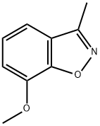 1,2-Benzisoxazole,7-methoxy-3-methyl-(9CI) 结构式