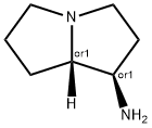 1H-Pyrrolizin-1-amine,hexahydro-,(1R,7aS)-rel-(9CI) 结构式