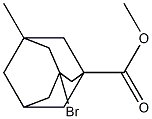 METHYL 3-BROMO-5-METHYLADAMANTANE-1-CARBOXYLATE 结构式