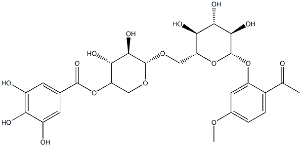 Suffruticoside C 结构式