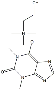 cholinophyllin 结构式
