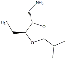 1,3-Dioxolane-4,5-dimethanamine,2-(1-methylethyl)-,[4S-(2alpha,4alpha,5bta)]-(9CI) 结构式