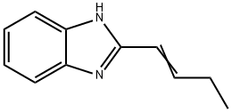 1H-Benzimidazole,2-(1-butenyl)-(9CI) 结构式