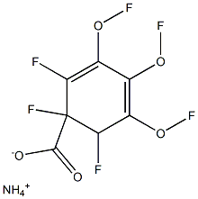 ammonium hexafluorogallate 结构式